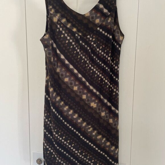 a.n.a Multicolor Patterned Dress Size XL - Picture 5 of 7
